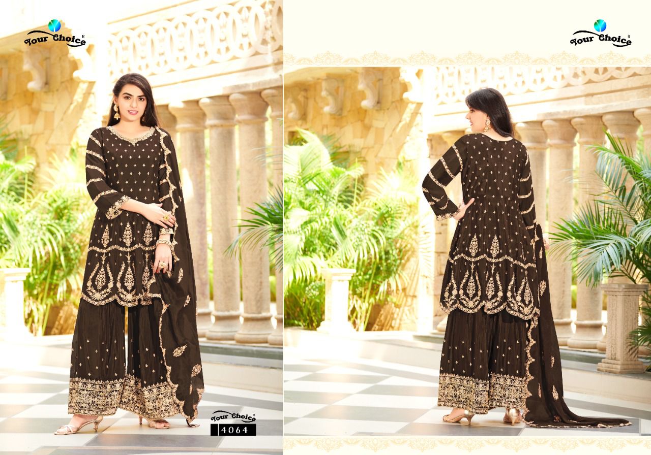 Your Choice Zuree Heavy Festive Wear Heavy Embroidery Designer Salwar Kameez Collection